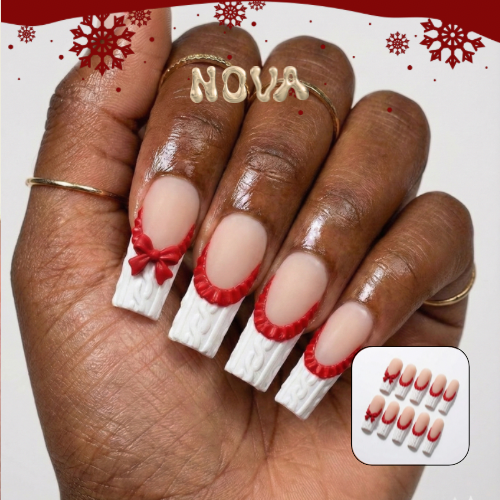 Lapland, acrylic press on nails